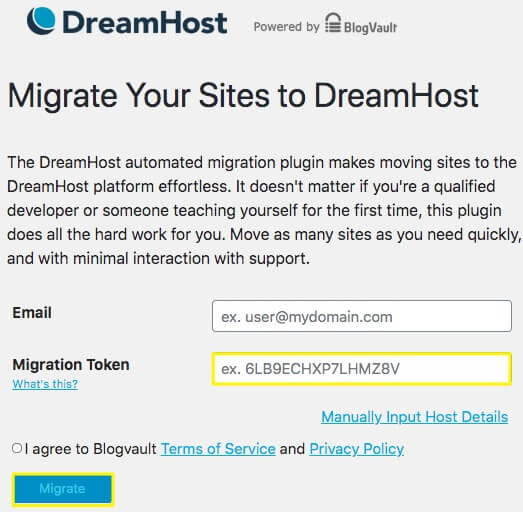 “The Automated Migration plugin interface.”