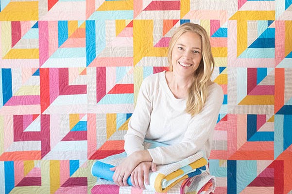From Blog to Biz: Quilty Love Crafts Bright, Modern Quilt Designs thumbnail