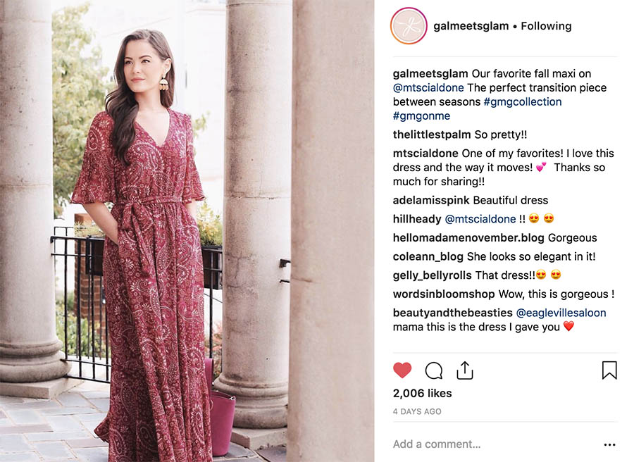 El blog de estilo de vida y moda Gal Meets Glam de Julia Engel en Instagram